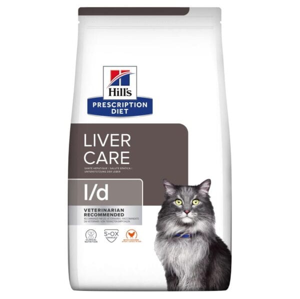 Hill's Prescription Diet Feline l/d Liver Care Chicken 1,5kg