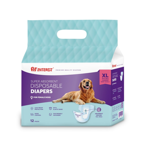 Pet Interest PET DIAPERS FEMALE L